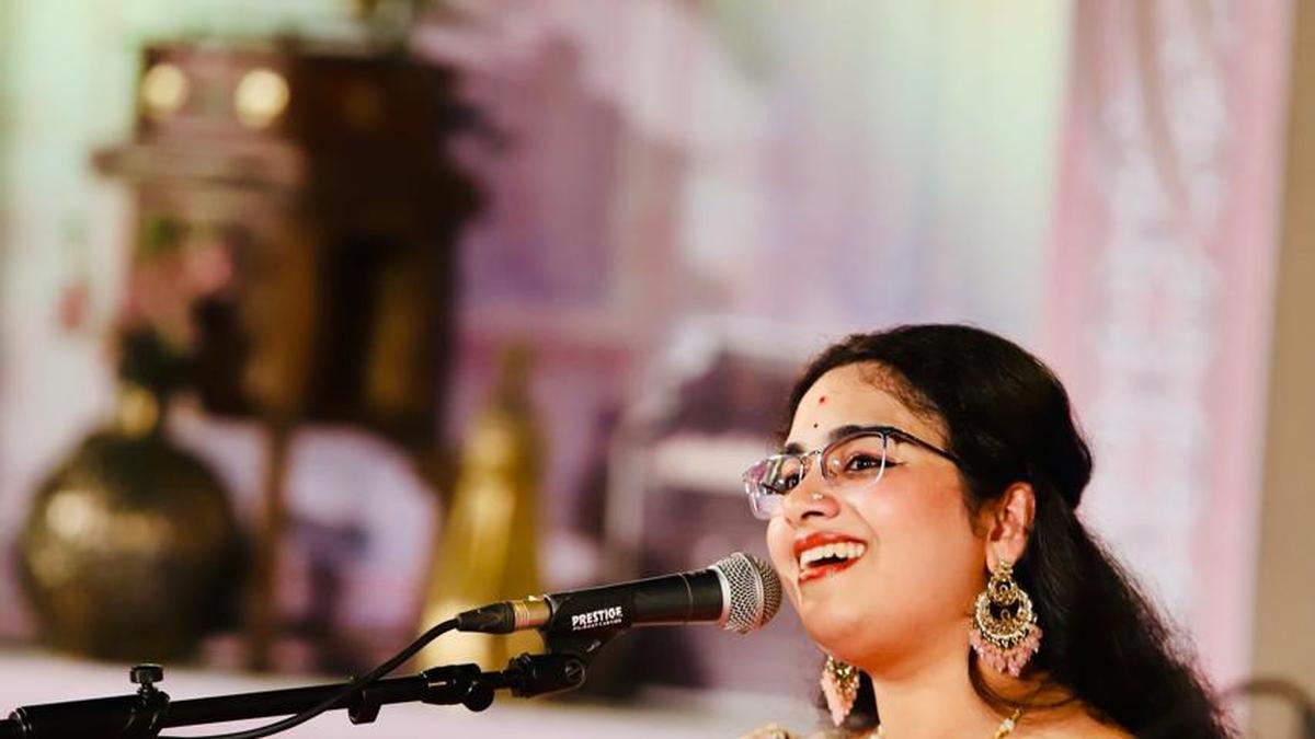 Playback singer and Carnatic vocalist Abhirami Ajai’s wide repertoire bridges classical rigour and modern sensibilities